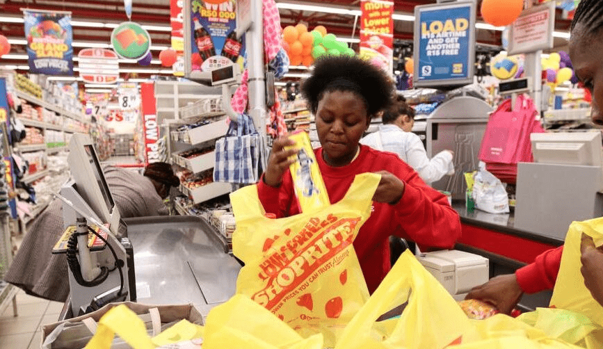 Girl shopping at Shop Rite - Abuja Supermarkets