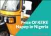 Keke Napep Price in Nigeria: Differences, Price for Both Brand New and Fairly Used and Things to Consider Before Purchase Keke Napep Price in Nigeria