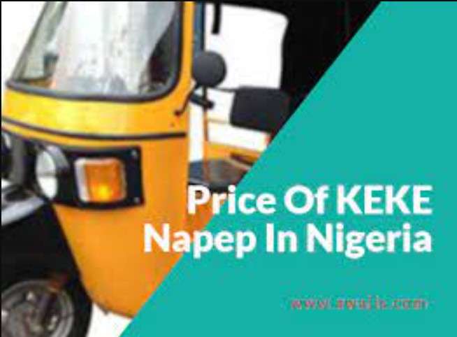 Keke Napep Price in Nigeria