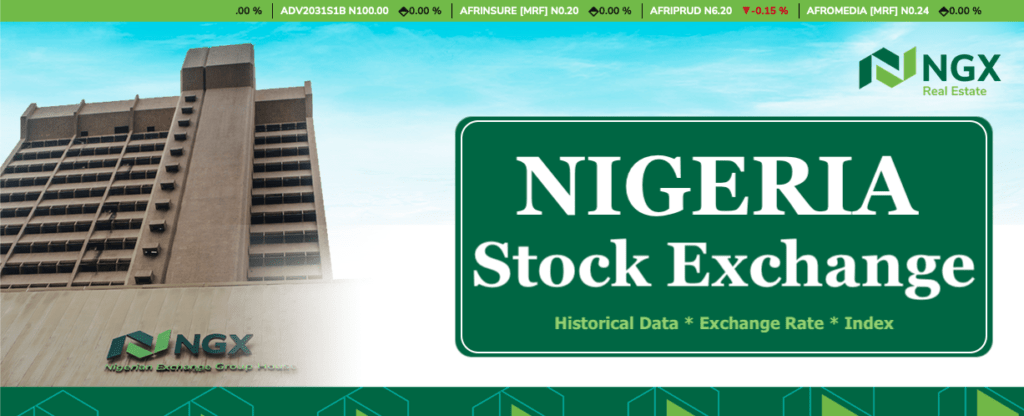 Nigeria Stock Exchange (NSE) - Historical Data, Exchange Rate for Today and Live Index