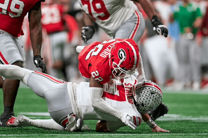 Bulldogs Football team - The Buckeyes came awfully close to knocking off the Dawgs last season.