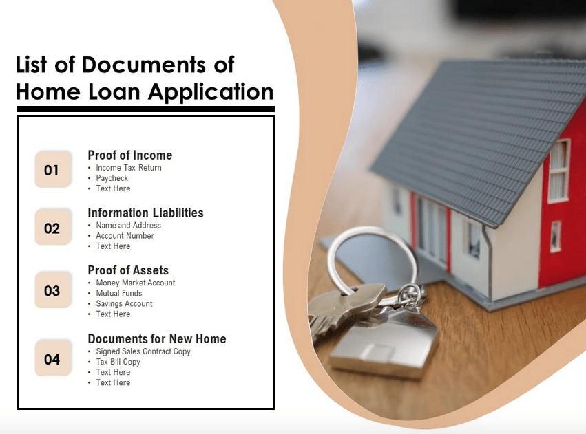 Home Mortgage Documents Needed for Pre Approval and Home Loan Application