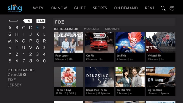 Sling TV User experience, audio and video quality