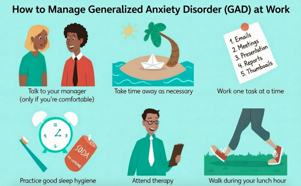 How to Deal With Anxiety at Work