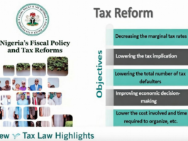 Nigeria Tax Reform Bill, Fiscal Policy and Tax Reforms